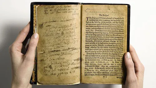 Cuốn "Bay Psalm Book" xuất bản từ năm 1640 lập kỷ lục với giá bán 30 triệu USD