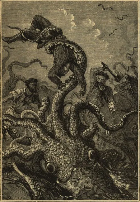Sự tồn tại của thủy quái Kraken từng là đề tài của khoa học, truyện viễn tưởng trong vài thế kỷ