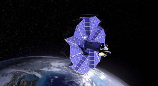 Pin quang điện Origami dùng trong không gian