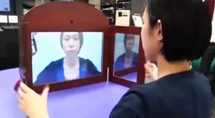 Chiếc gương sẽ tạo nên tâm trạng tích cực đối với người soi