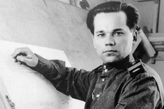 Ông Mikhail Kalashnikov khi còn trẻ