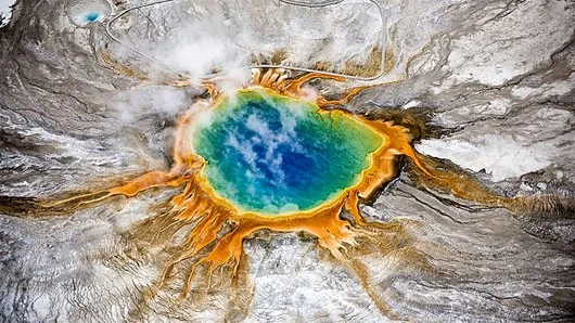 Nếu thức giấc, siêu núi lửa Yellowstone (Mỹ) được cho là sẽ tạo ra sự hủy diệt khủng khiếp