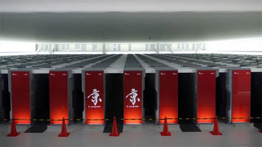 Siêu máy tính K do Fujitsu nghiên cứu và chế tạo