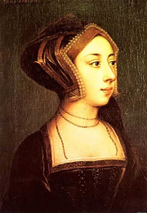 Chân dung hoàng hậu Anne Boleyn