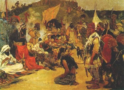Nghi lễ hiến tế nô lệ của người Viking