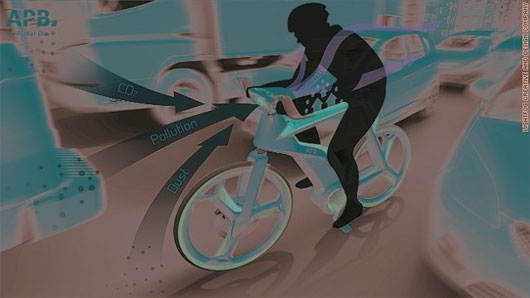 Xe đạp lọc không khí