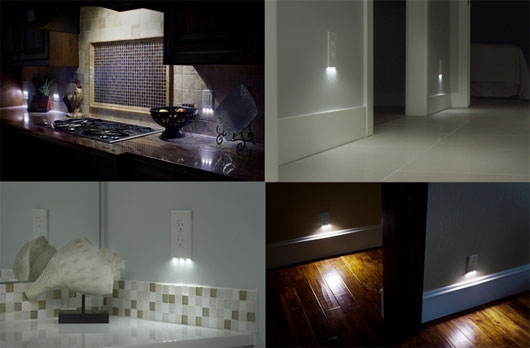 SnapRays Guidelight dễ lắp đặt và có thể thay cho đèn chiếu sáng thông thường