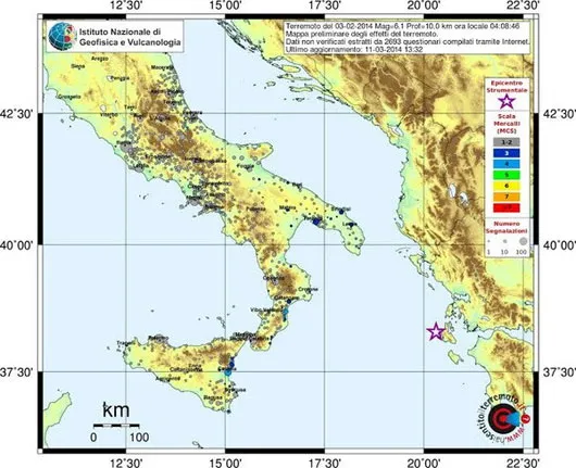 Earthquake Virginia: bản đồ miêu tả cường độ động đất ở Virginia