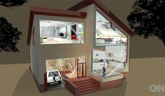 Ngôi nhà trong tương lai sẽ hoàn toàn được giải phóng khỏi các sợi dây điện loằng ngoằng