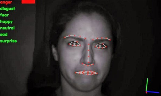 Hệ thống đã nhận diện chính xác nét mặt của người tài xế