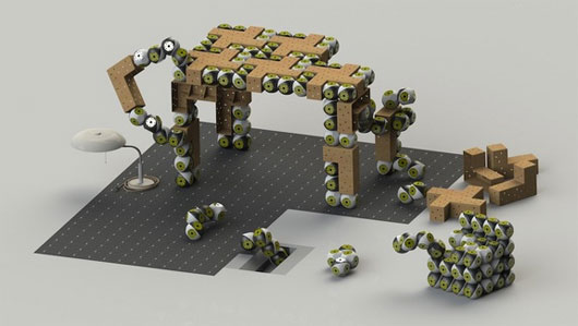 Robot nội thất có khả năng biến hình linh hoạt