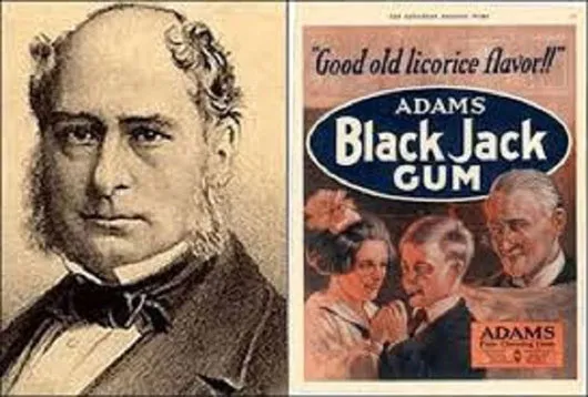 Horatio Adams phát minh ra kẹo cao su thổi bóng năm 15 tuổi