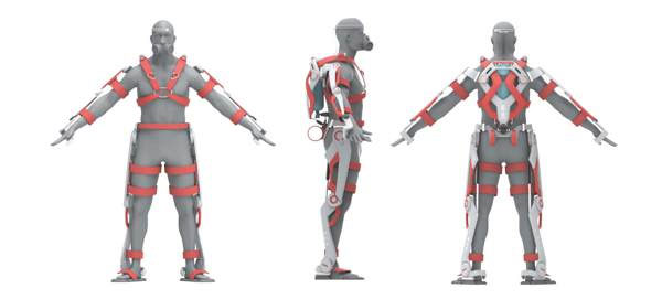 Thiết kế của bộ giáp có thể mang lại sức mạnh siêu nhiên cho lính cứu hỏa