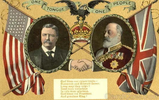 Nội dung bức điện nổi tiếng giữa tổng thống Theodore Roosevelt và vua King Edward VII năm 1903.