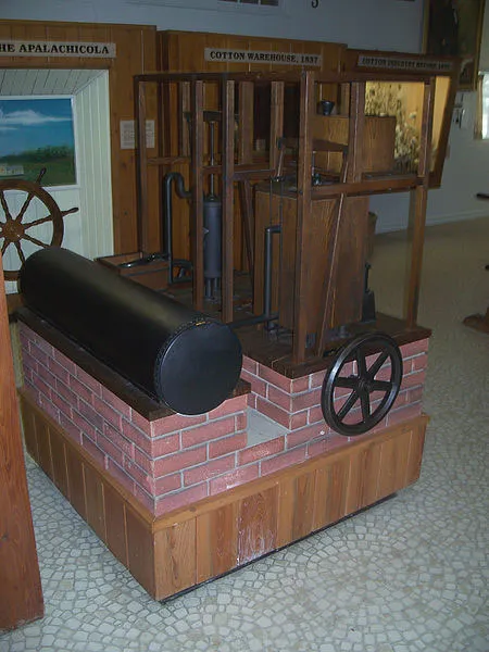 Mô hình máy tạo băng của John Gorrie được lưu giữ tại bảo tàng John Gorrie, Apalachicola, Florida