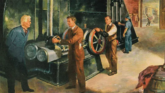 Willis Carrier đang vận hành hệ thống điều hòa không khí hiện đại đầu tiên trên thế giới