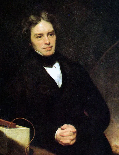 Nhà hóa học, vật lý và phát minh người Anh, Michael Faraday (1791-1867),