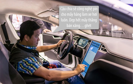 Xe điện Tesla Motor góp phần giải quyết vấn đề ô nhiễm môi trường.