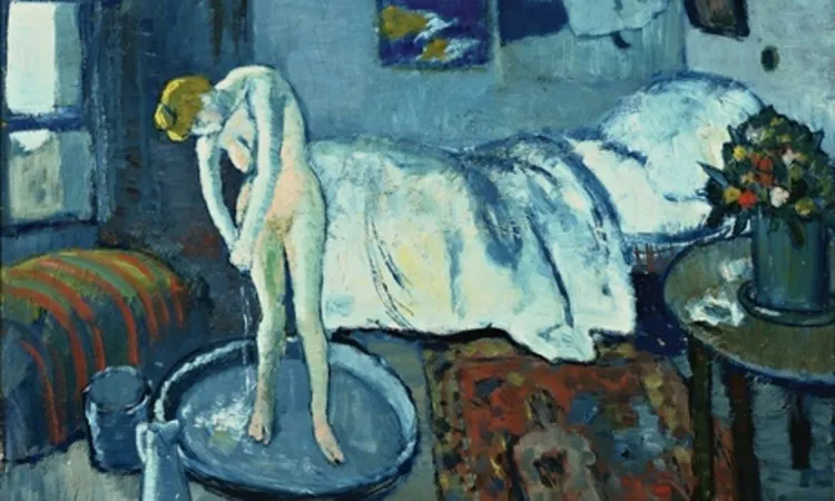 Người đàn ông bí ẩn trong bức tranh người phụ nữ đang tắm của Picasso