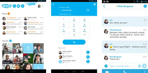 Skype for Android