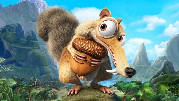 Hình ảnh Rheithrosciurus macrotis rất giống với nhân vật Scrat trong bộ phim Ice Age