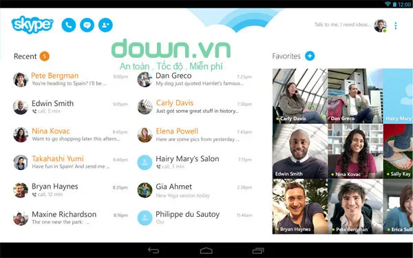 Skype for Android