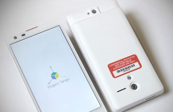 Google đưa điện thoại 3D lên không gian