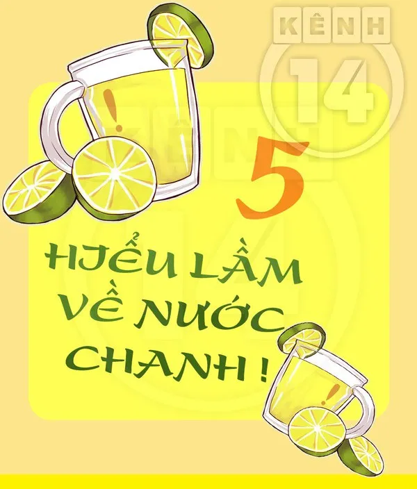 Những hiểu lầm "ngớ ngẩn" khi uống nước chanh