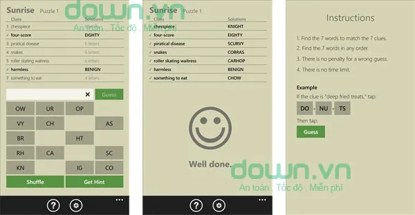7 Little Words for Windows Phone