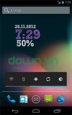 ClockQ - Digital Clock Widget