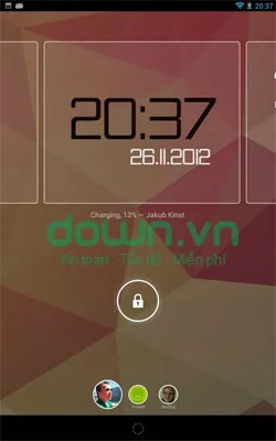 ClockQ - Digital Clock Widget