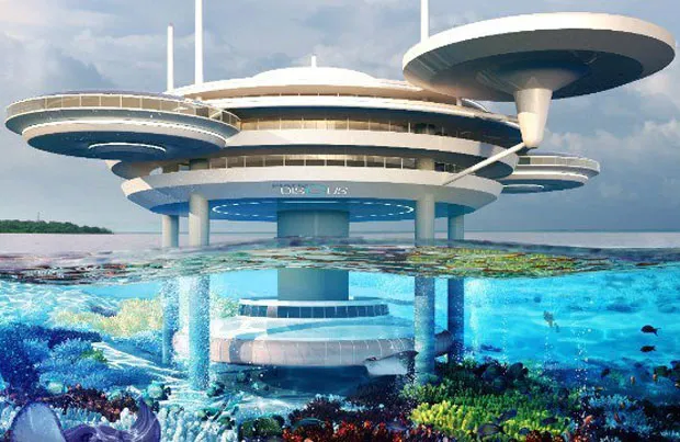 Khách sạn Water Discus sẽ là một công trình dưới nước ở Dubai.