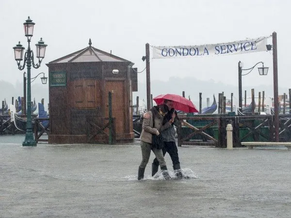 Mưa lớn tại Venice