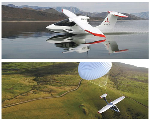 Phiên bản A5 và A5s với dù khẩn cấp