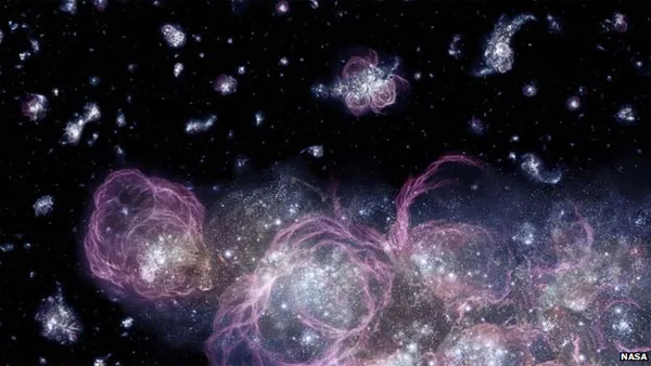 Những ngôi sao đầu tiên được sinh ra cách đây vài trăm triệu năm sau vụ nổ Big Bang