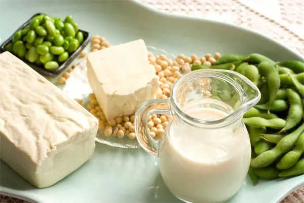 Chế phẩm từ đậu nành (đậu hũ và sữa đậu nành)