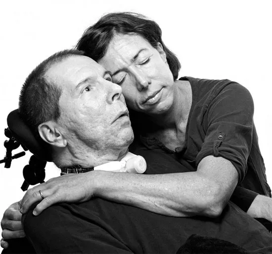 Hal Finney và vợ chụp năm 2013