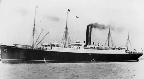 RMS Carpathia là tàu chở khách được chế tạo năm 1903 và từng tham gia công tác cứu hộ tàu Titanic. 5 năm sau thảm họa với Titanic, con tàu này bị ngư lôi từ tàu ngầm của Đức đánh chìm.