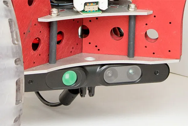 Camera và cảm biến chiều sâu của Snapdragon Rover, trông khá giống Kinect