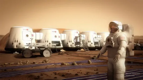 Ảnh mô phỏng căn cứ trên sao Hỏa của Mars One