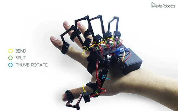 Bàn tay robot Dexmo