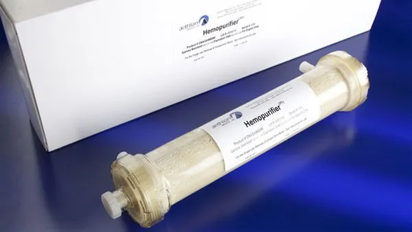 Thiết bị lọc sinh học Hemopurifier.
