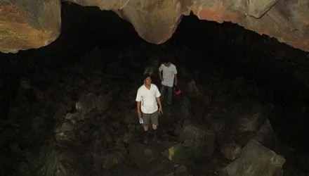 Hang động núi lửa ở Đắk Nông