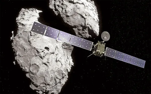 Tàu vũ trụ Rosetta tiếp cận sao chổi 67P/Churyumov - Gerasimenko