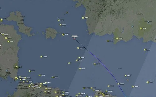 QZ8501 chỉ là một trong nhiều chuyến bay di chuyển trên không phận có thời tiết xấu