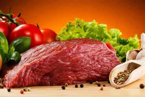 Thịt tươi phải có độ đàn hồi, rắn chắc, màu sắc tươi sáng