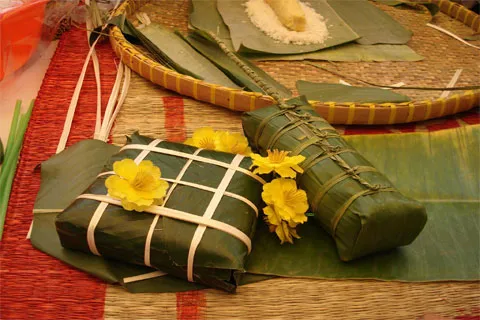 Bánh chưng cần bảo quản ở nơi khô thoáng, không bụi bặm, ẩm thấp.