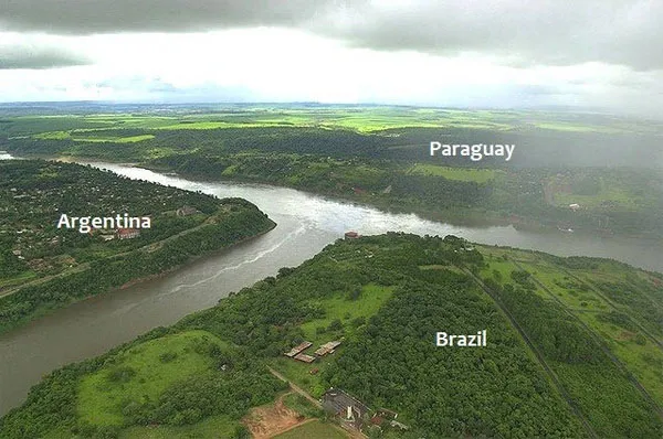 Ngã ba biên giới của Brazil, Argentina và Paraguay.