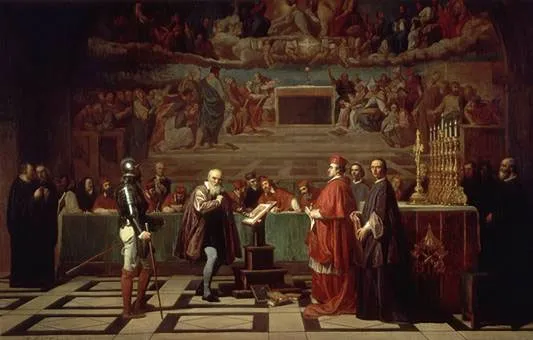Galileo bị kết tội dị giáo, vì phản bác lại giáo lý của Giáo hội Công giáo La Mã.