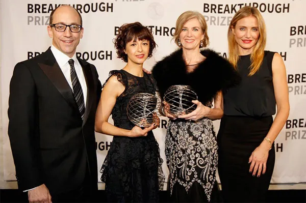 Giáo sư Jennifer A. Doudna tại đêm trao giải thưởng Breakthrough Prize